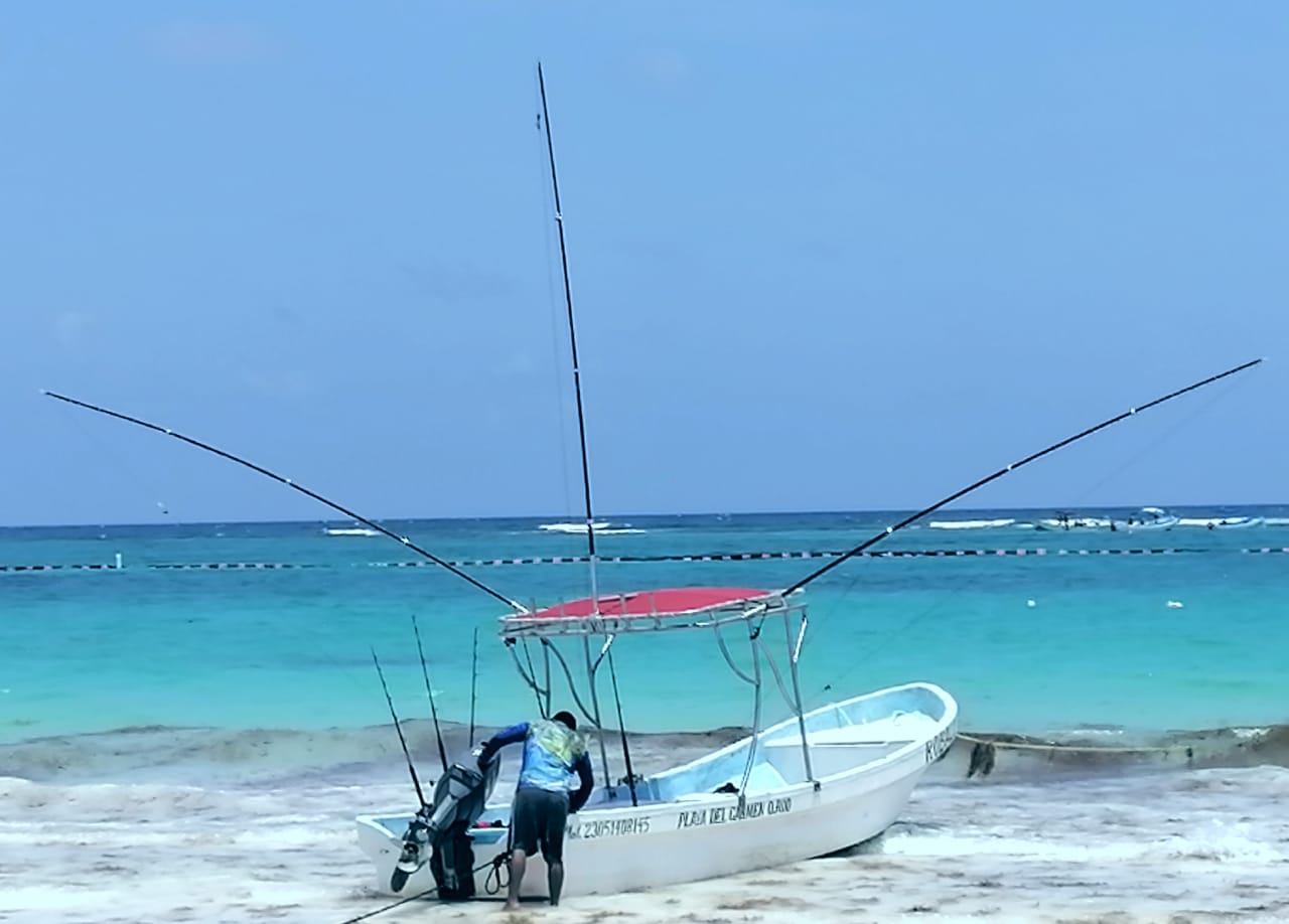Tulum Sport Fishing Playa del carmen Puerto aventuras trolling jigging